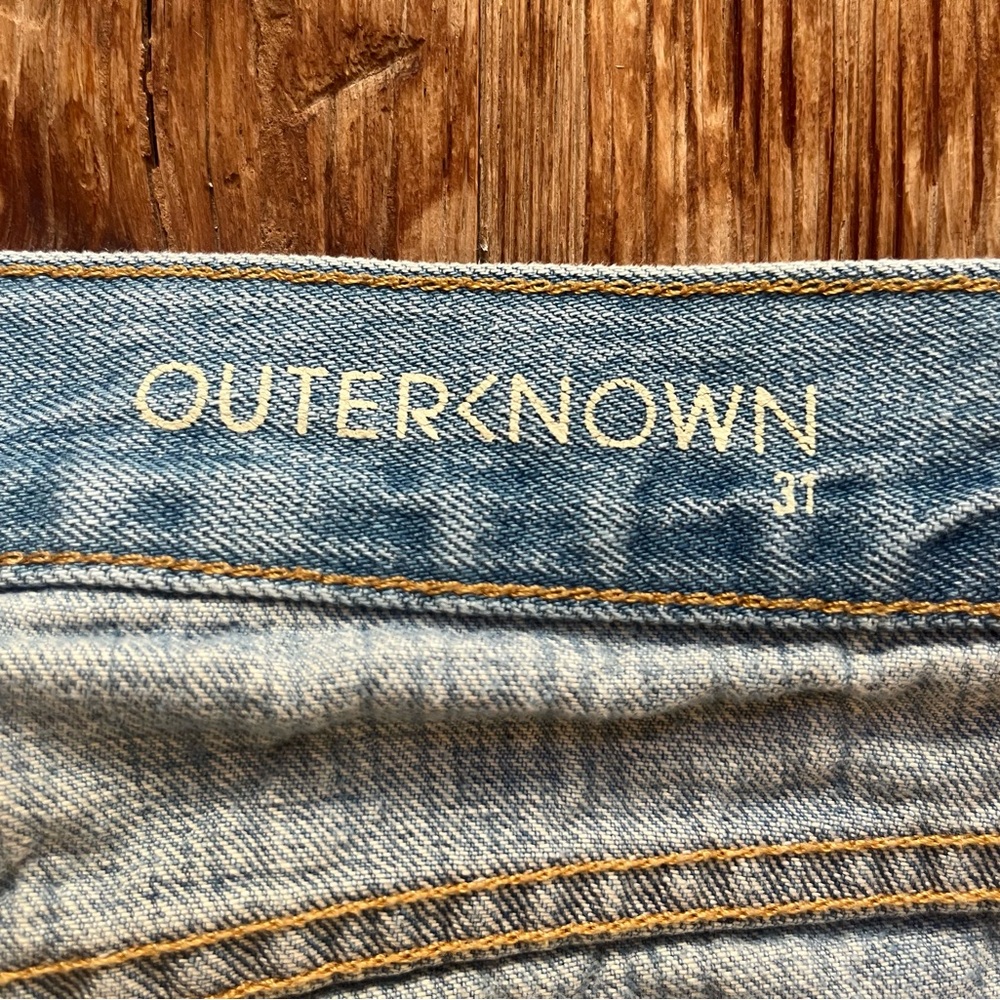 Outerknown Local Straight Fit: Selvedge - Vista Blue / 31 / 30